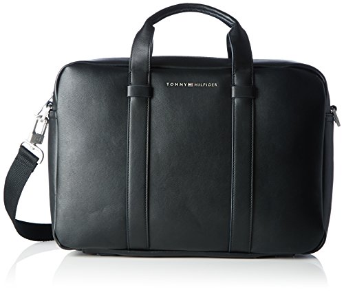 Algopix Similar Product 11 - Tommy Hilfiger Mens TH City Black