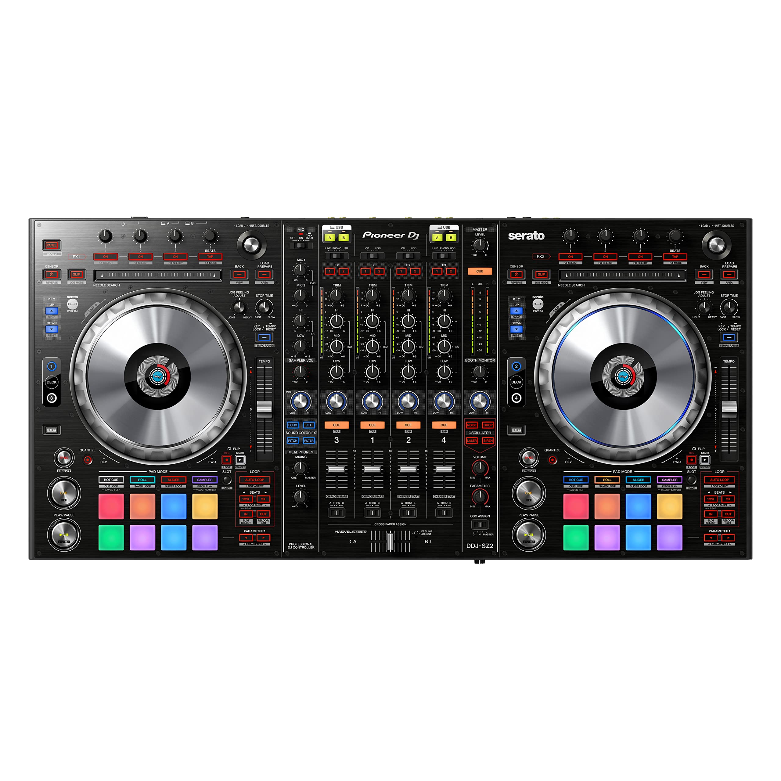 Algopix Similar Product 9 - Pioneer DDJSZ2 4channel controller