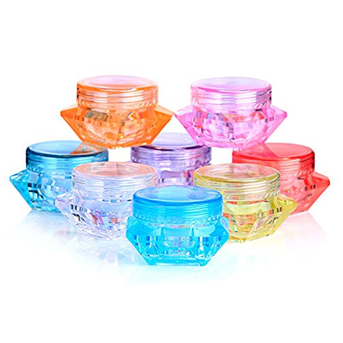 Algopix Similar Product 6 - 24Pcs Plastic Multi Color Empty Sample