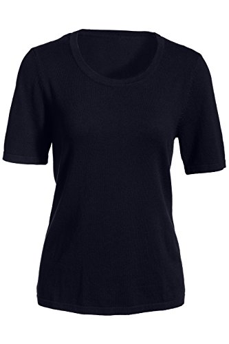 Algopix Similar Product 1 - Edwards WOMENS SHORT SLEEVE SCOOP NECK