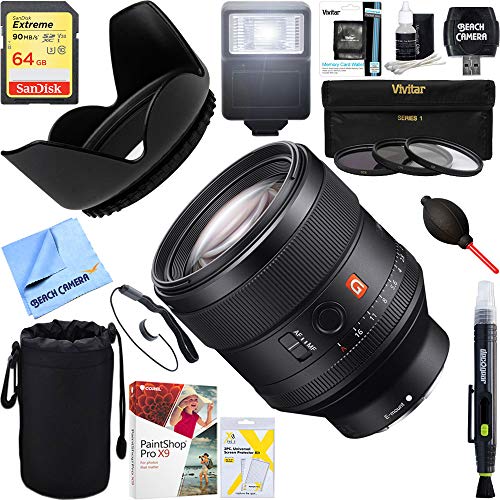 Algopix Similar Product 13 - Sony SEL85F14GM FE 85mm F14 GM Full