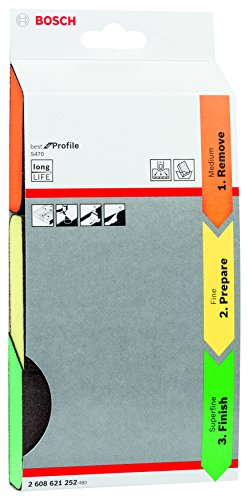 Algopix Similar Product 10 - Bosch Professional 3Piece Sanding