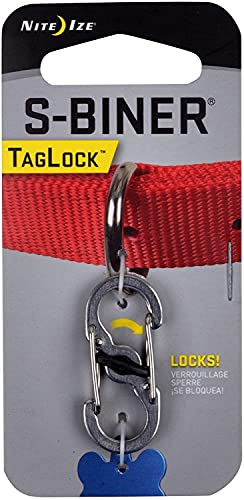 Algopix Similar Product 10 - Nite Ize SBiner TagLock Stainless