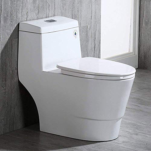Algopix Similar Product 12 - WOODBRIDGE T0001 Dual Flush Elongated