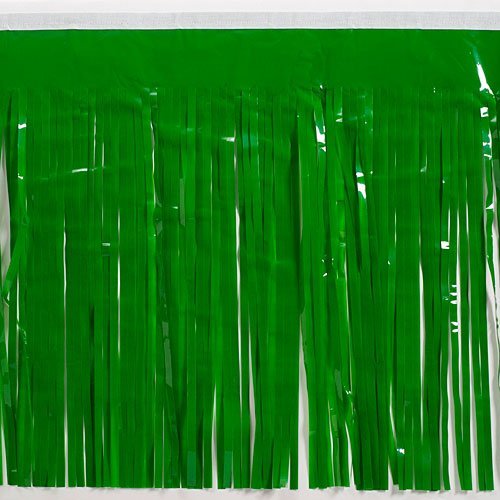 Algopix Similar Product 13 - Green Vinyl Fringe Parade Material by