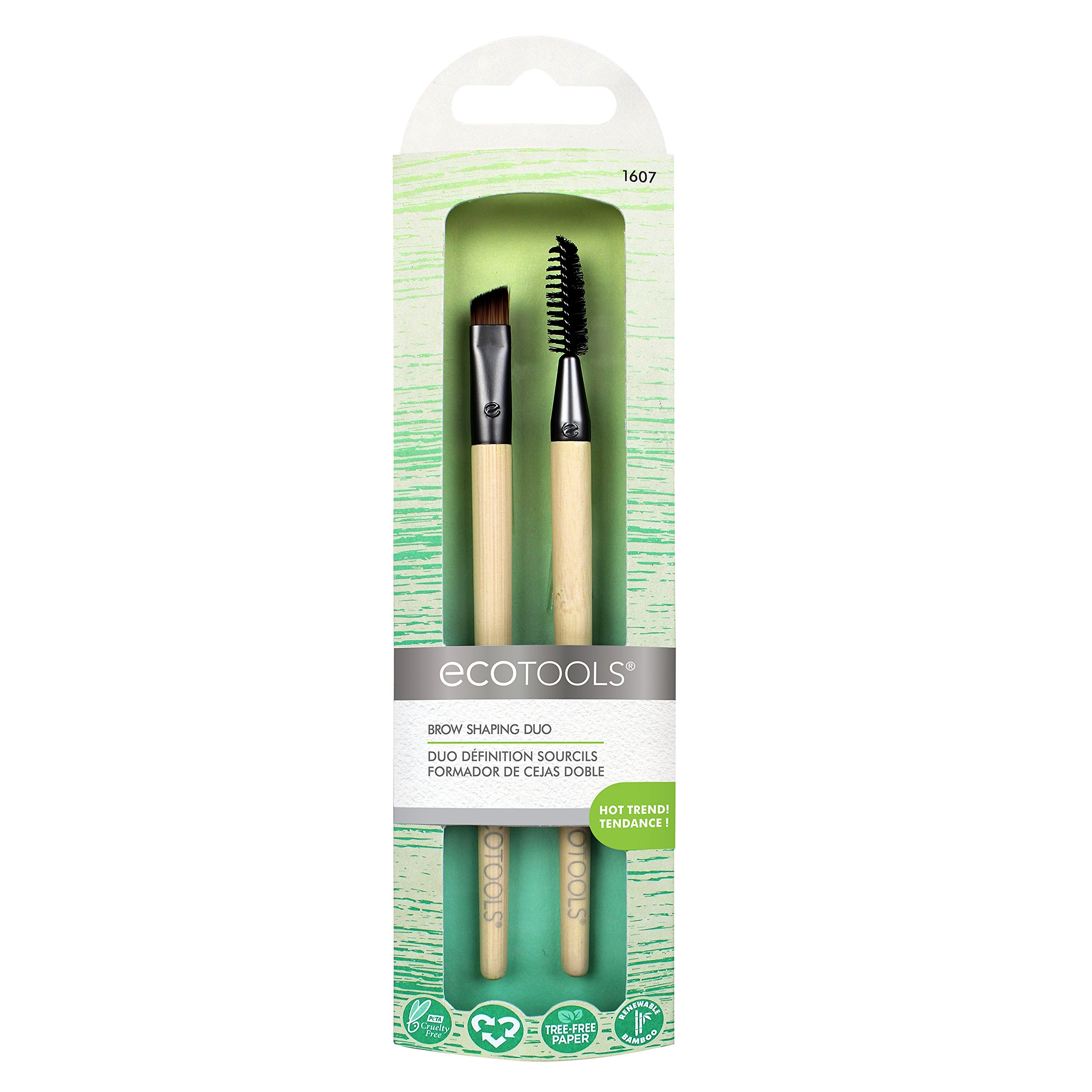 Algopix Similar Product 16 - EcoTools Brow Makeup Brush Set Brush