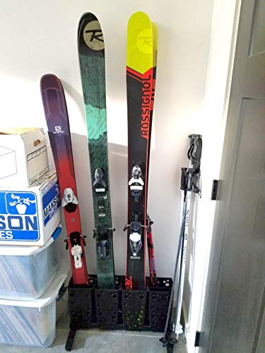 Algopix Similar Product 7 - StoreYourBoard Ski Storage Rack 4 Pair