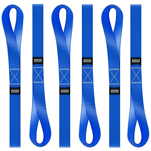Algopix Similar Product 5 - Soft Loop Tie Down Straps 1500 Load