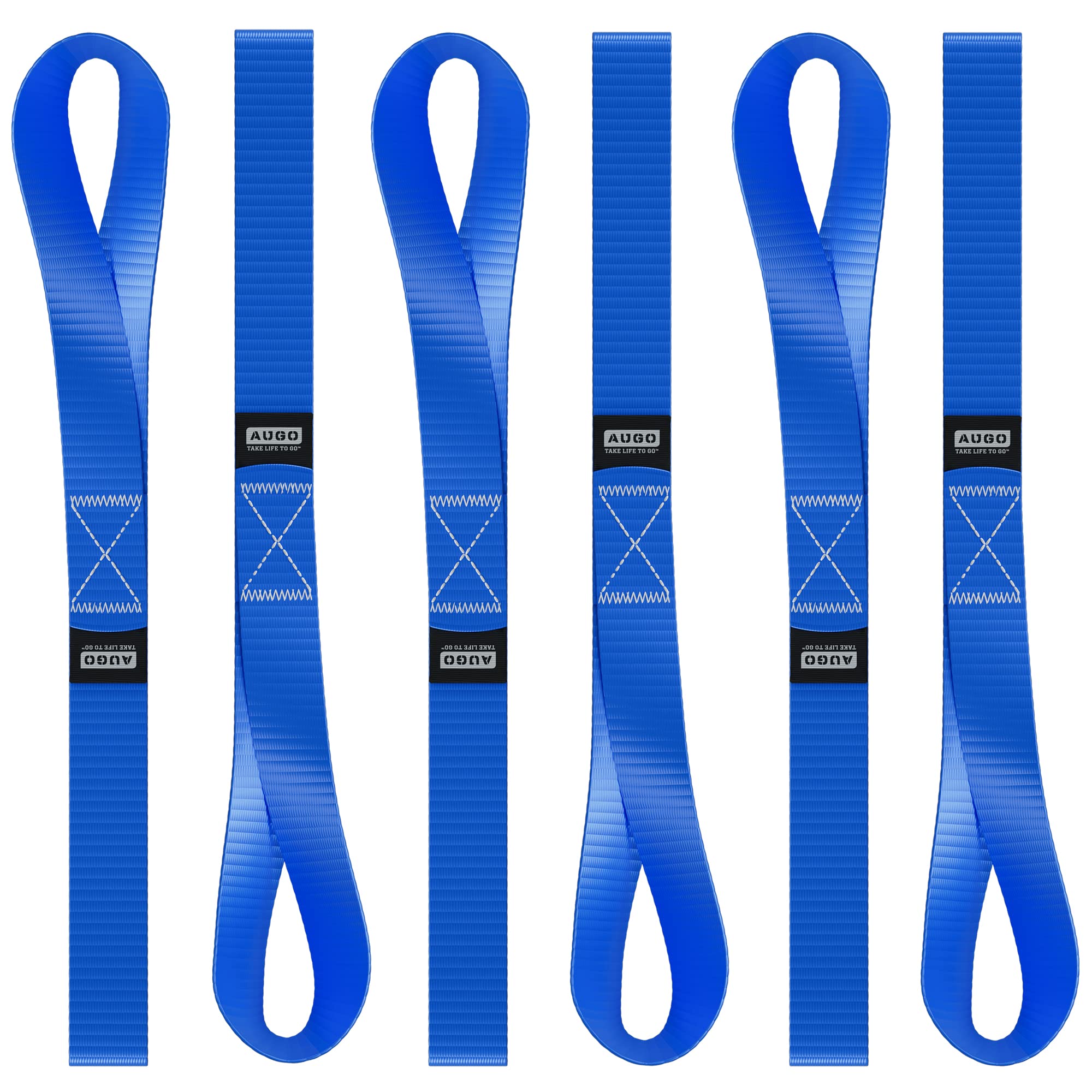 Algopix Similar Product 12 - Soft Loop Tie Down Straps  1500 Load