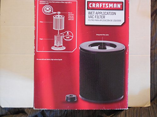 Algopix Similar Product 17 - Craftsman 17292 Shop Vacuum Foam Filter