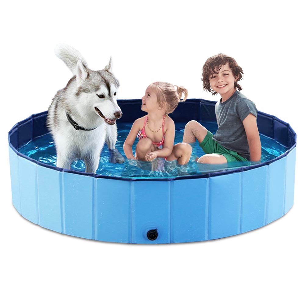 Algopix Similar Product 16 - Jasonwell Foldable Dog Pet Bath Pool