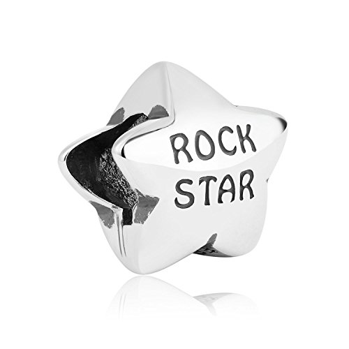 Algopix Similar Product 17 - Bella  Beau Polished Silver Charm Star