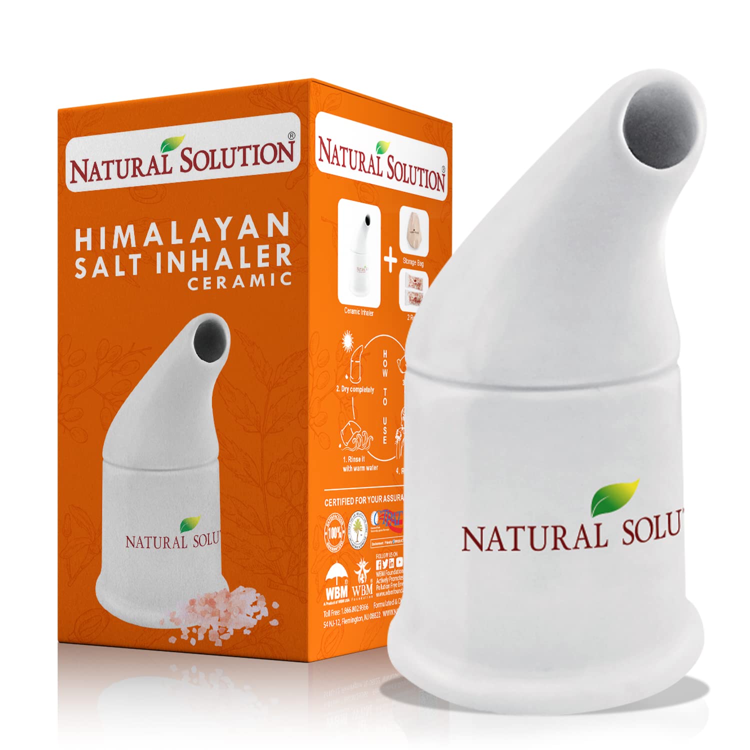 Algopix Similar Product 13 - Natural Solution Himalayan Salt Inhaler
