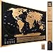 Algopix Similar Product 13 - XL Scratch Off Map of The World with