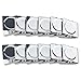 Algopix Similar Product 2 - Ogrmar Metal Clip 1212 Pack