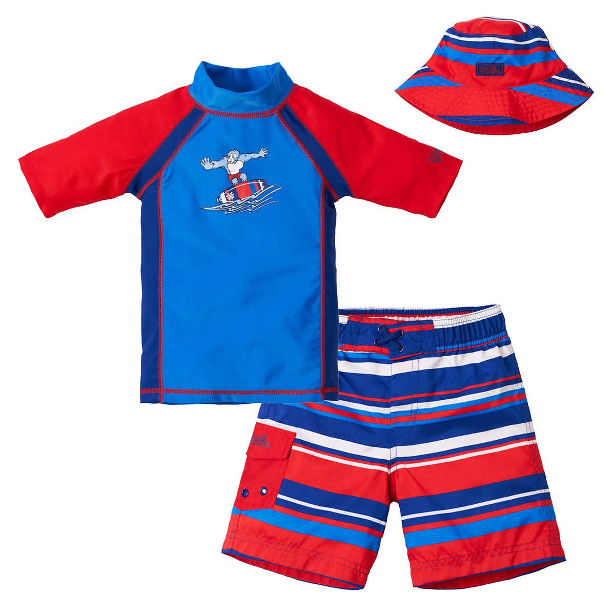 Algopix Similar Product 11 - UV SKINZ Boys 3Piece Swim Set 7