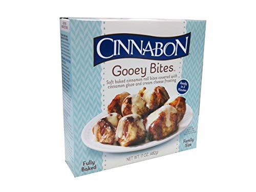 Algopix Similar Product 9 - Cinnabon Gooey Bites, 17 oz (frozen)