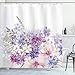 Algopix Similar Product 15 - Ambesonne Lavender Shower Curtain