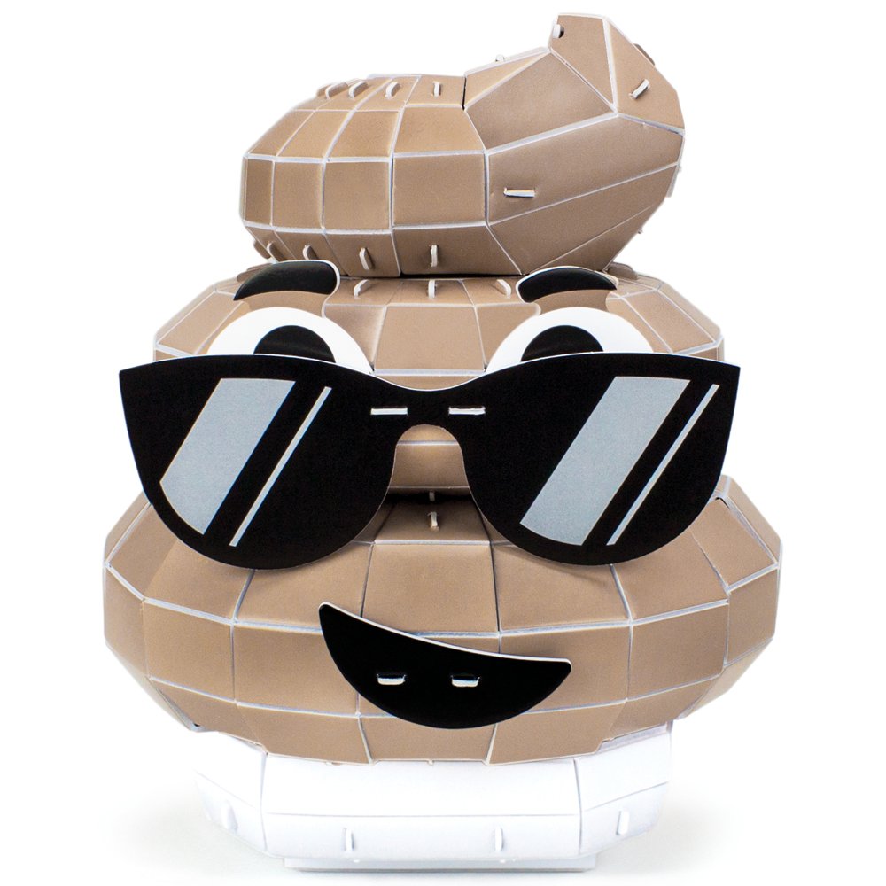 Algopix Similar Product 4 - 3D Foam Emoji Model, Deuces On The Loose