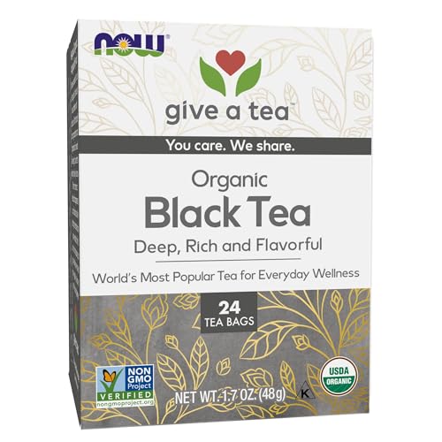 Algopix Similar Product 6 - NOW Foods Give a Tea Organic Black