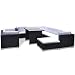 Algopix Similar Product 7 - 10 Piece Garden Lounge Set with