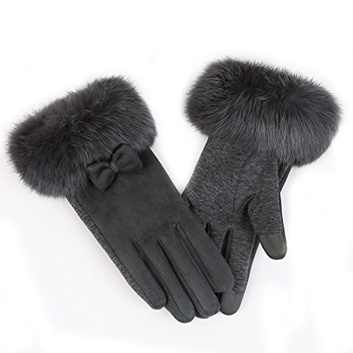 Algopix Similar Product 13 - APAS Womens Winter Chamois Leather