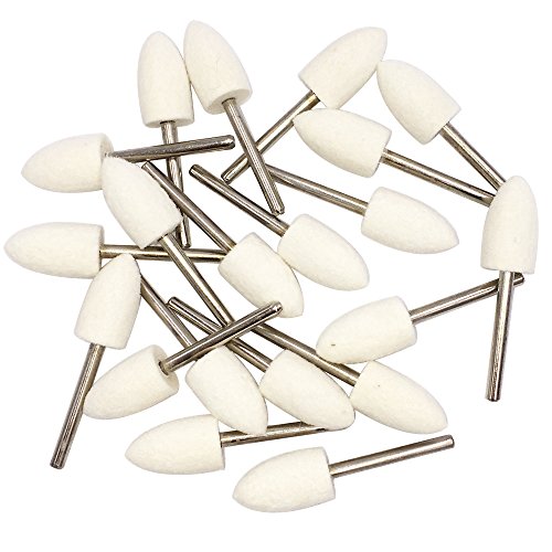 Algopix Similar Product 18 - PHYHOO Mounted Cone Polishing Bits Wool