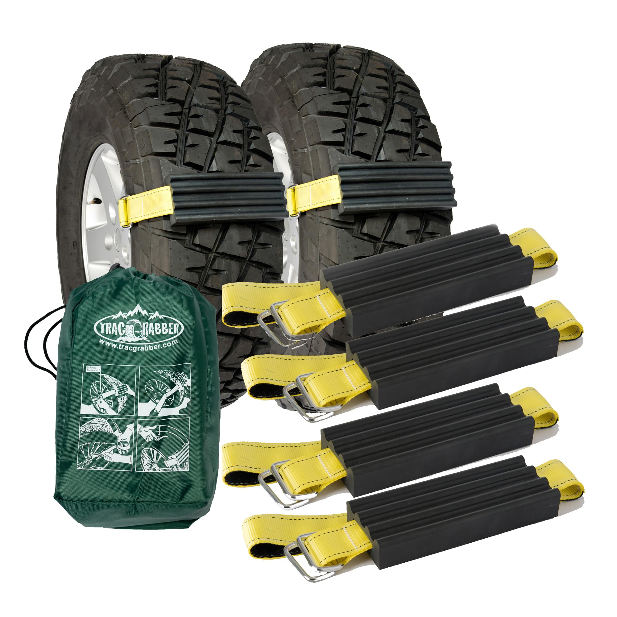 Algopix Similar Product 2 - TRACGRABBER Tire Traction Device for