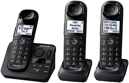 Algopix Similar Product 10 - Panasonic Black Cordless Telephone with