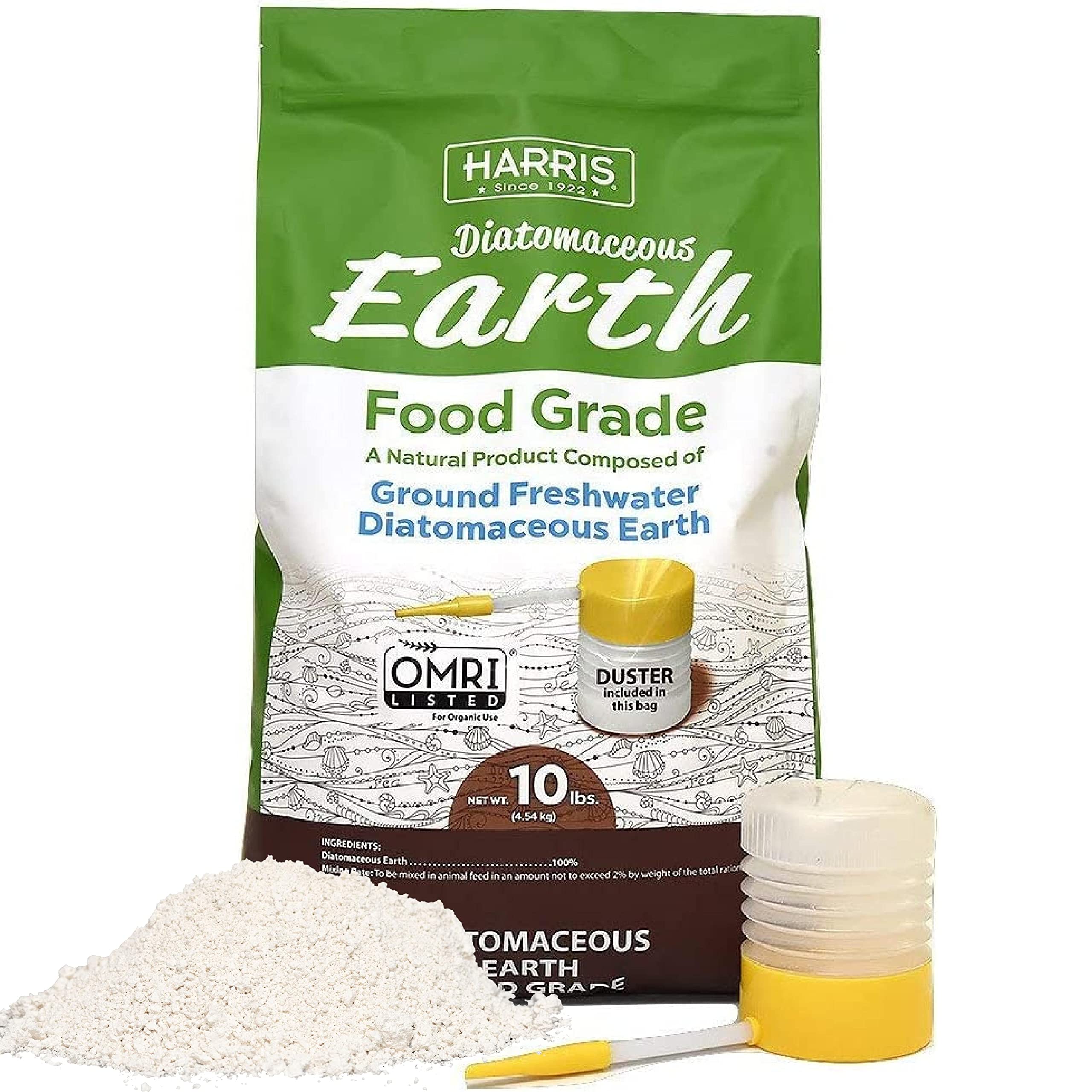 Algopix Similar Product 8 - HARRIS Diatomaceous Earth Food Grade