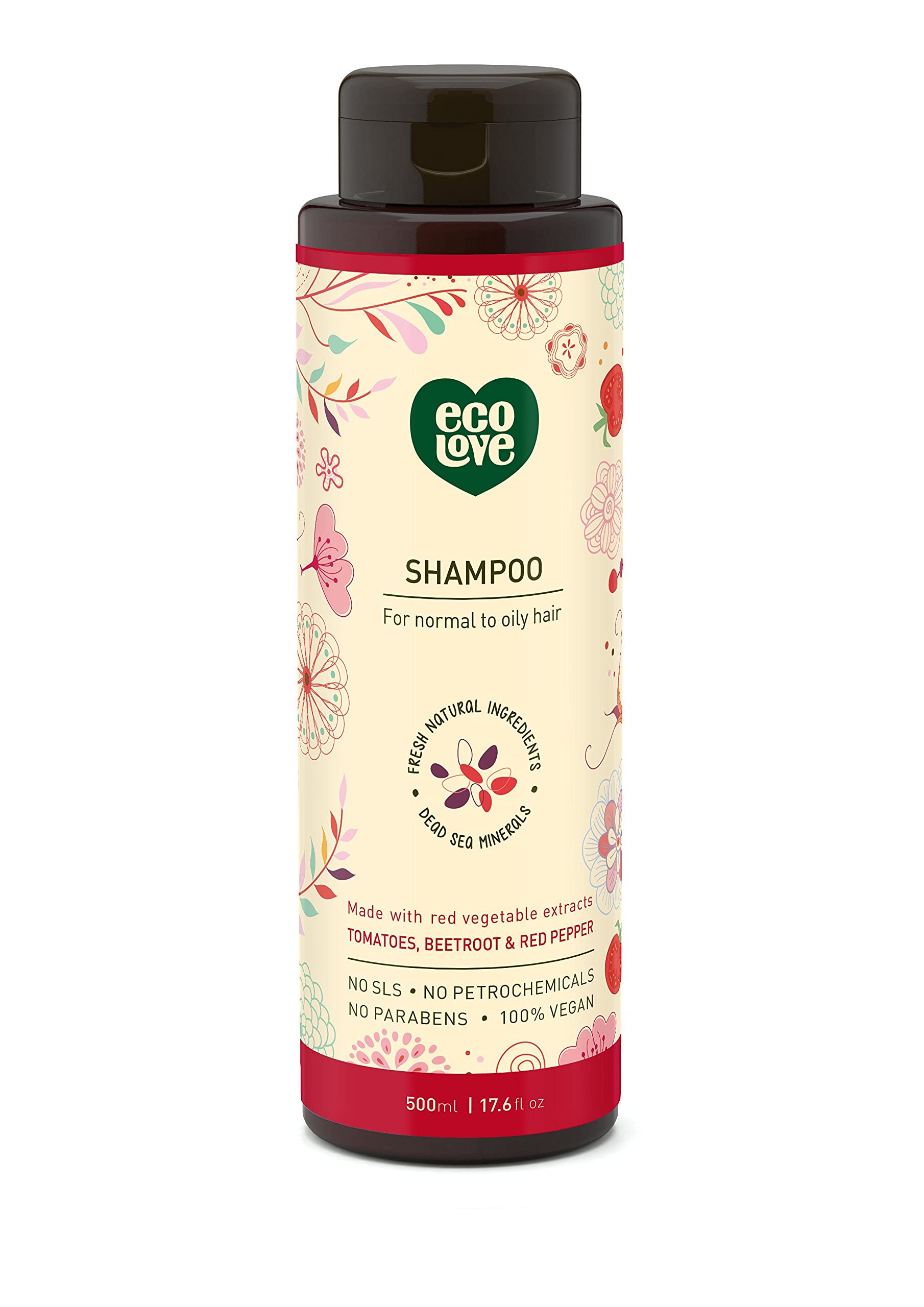 Algopix Similar Product 20 - ecoLove  Natural Shampoo for Normal
