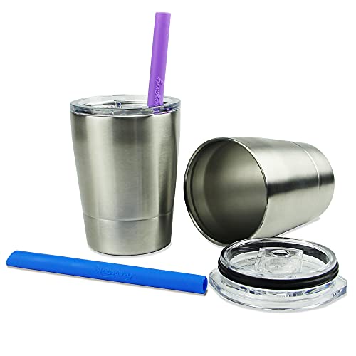 Algopix Similar Product 13 - Housavvy Kids Stainless Steel Cups with