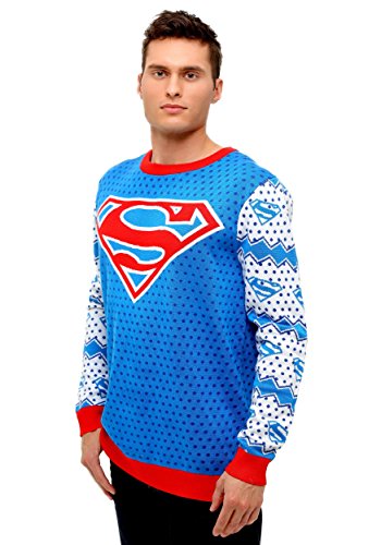 Algopix Similar Product 1 - Fun Costumes Superman Christmas Sweater