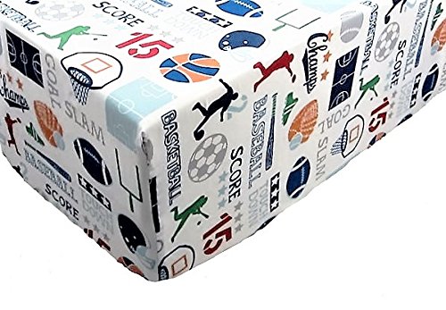 Algopix Similar Product 6 - Sports Scoreboard Shuffle FITTED SHEET