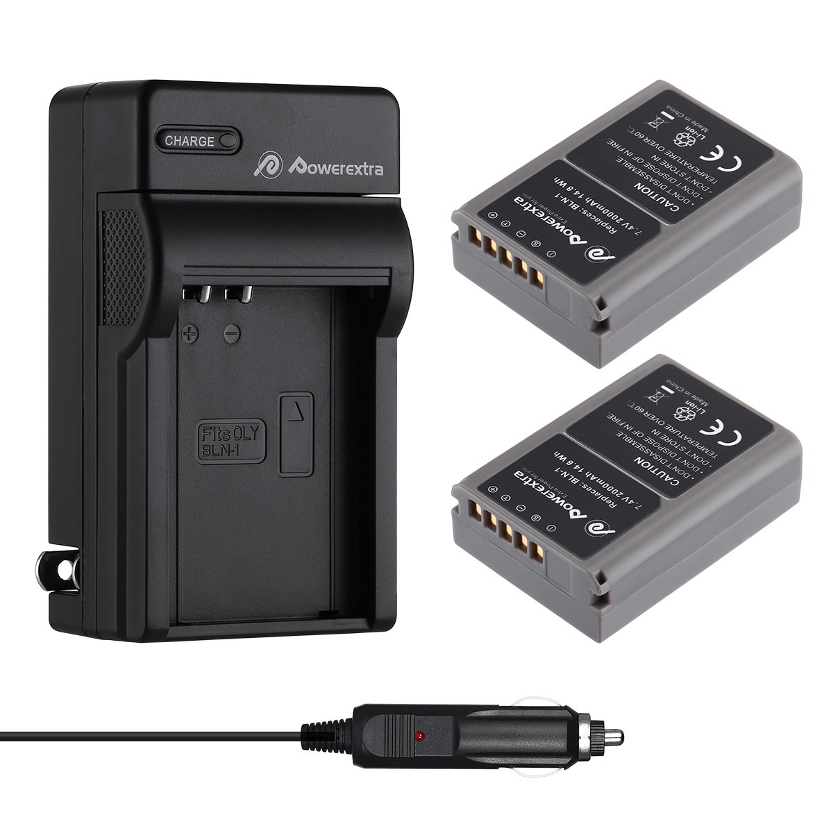 Algopix Similar Product 8 - Powerextra 2 Pack Battery and Charger