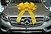 Algopix Similar Product 7 - CarBowz Big Yellow Car Bow Giant 30