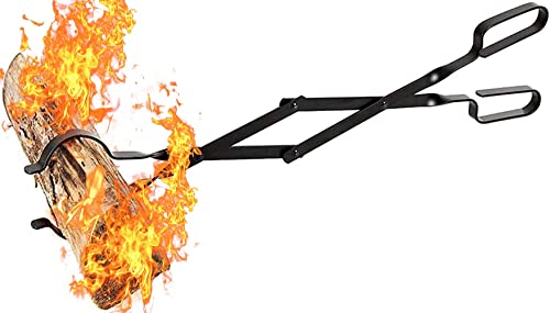Algopix Similar Product 19 - Log Grabber Fireplace Tongs Wood Fired