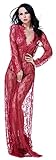 Algopix Similar Product 2 - QinMi Lover Womens Lace Vestidos V