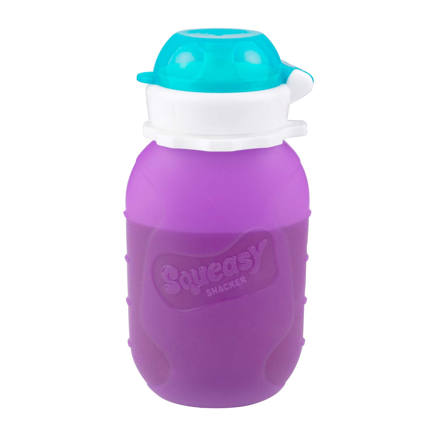 Algopix Similar Product 16 - Purple 6 oz Squeasy Snacker Spill Proof