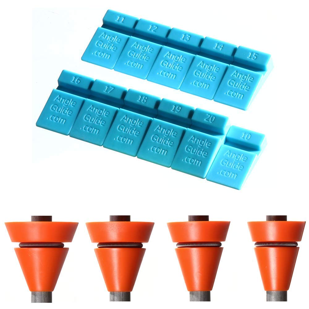 Algopix Similar Product 17 - Wedgek AZ4 Angle Guides Combo Blue for