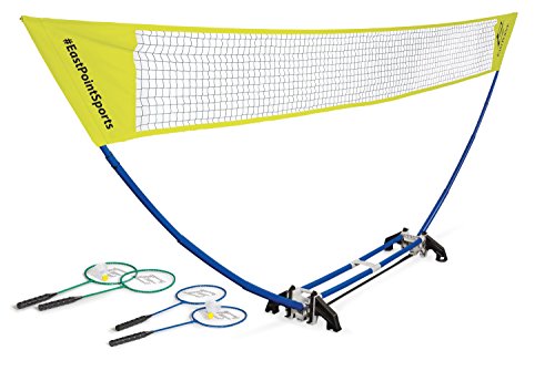 Algopix Similar Product 1 - Easy Setup Portable Badminton Net Set