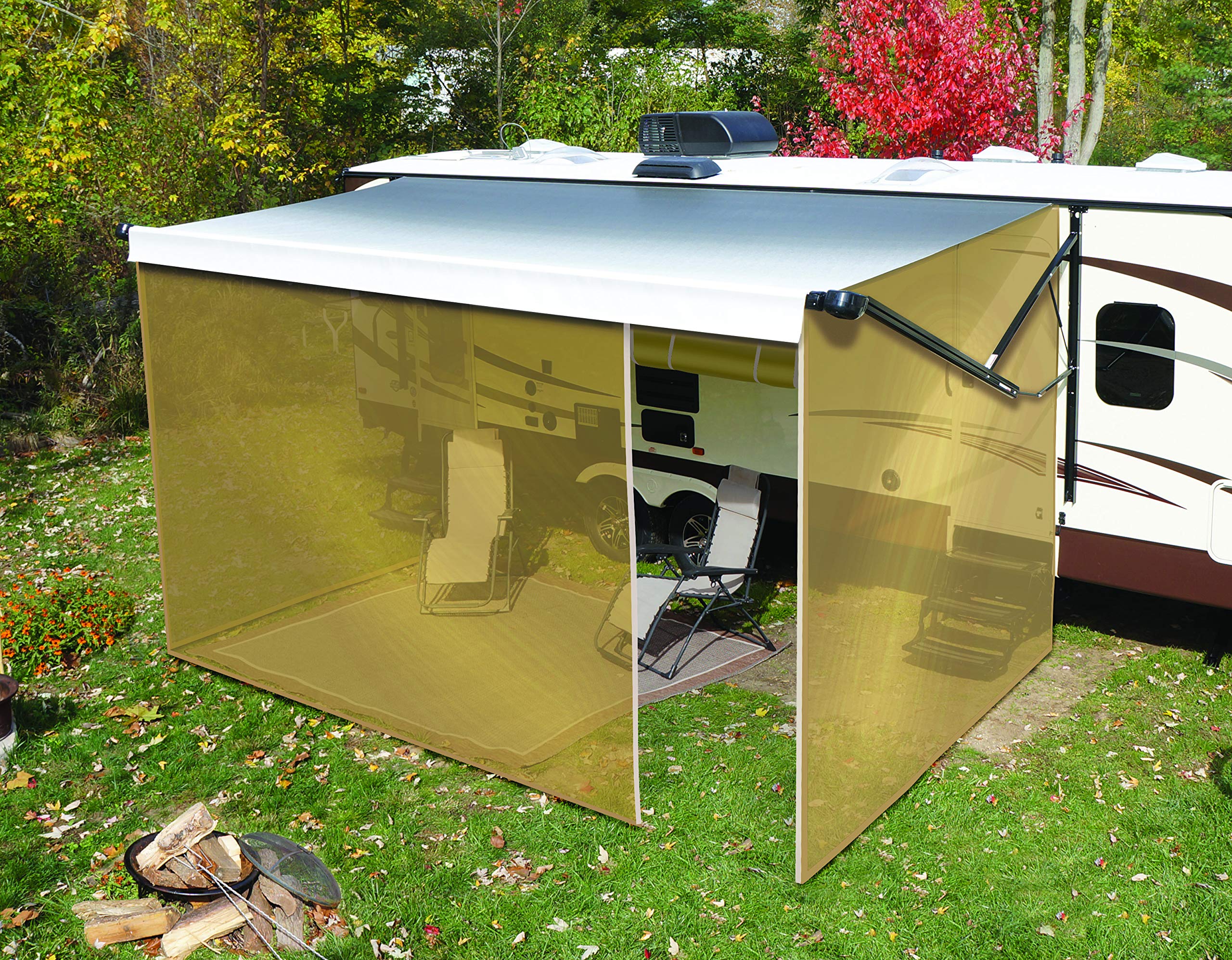 Algopix Similar Product 17 - Screen Room for Awnings on 5th Wheel