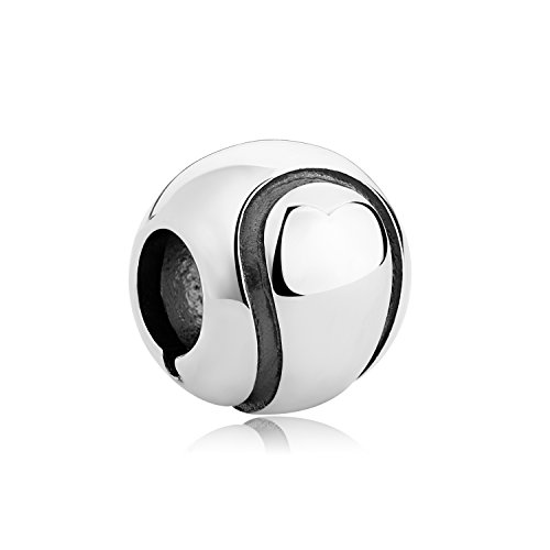Algopix Similar Product 5 - Bella  Beau Polished Silver Charm