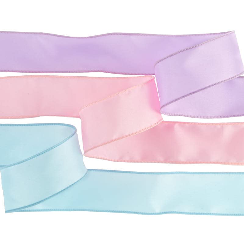 Algopix Similar Product 7 - Soft Blue Lavender and Pink Wired Edge