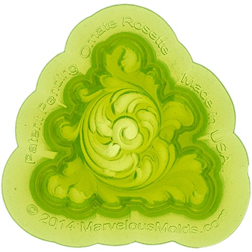 Algopix Similar Product 12 - Marvelous Molds Ornate Rosette Mold