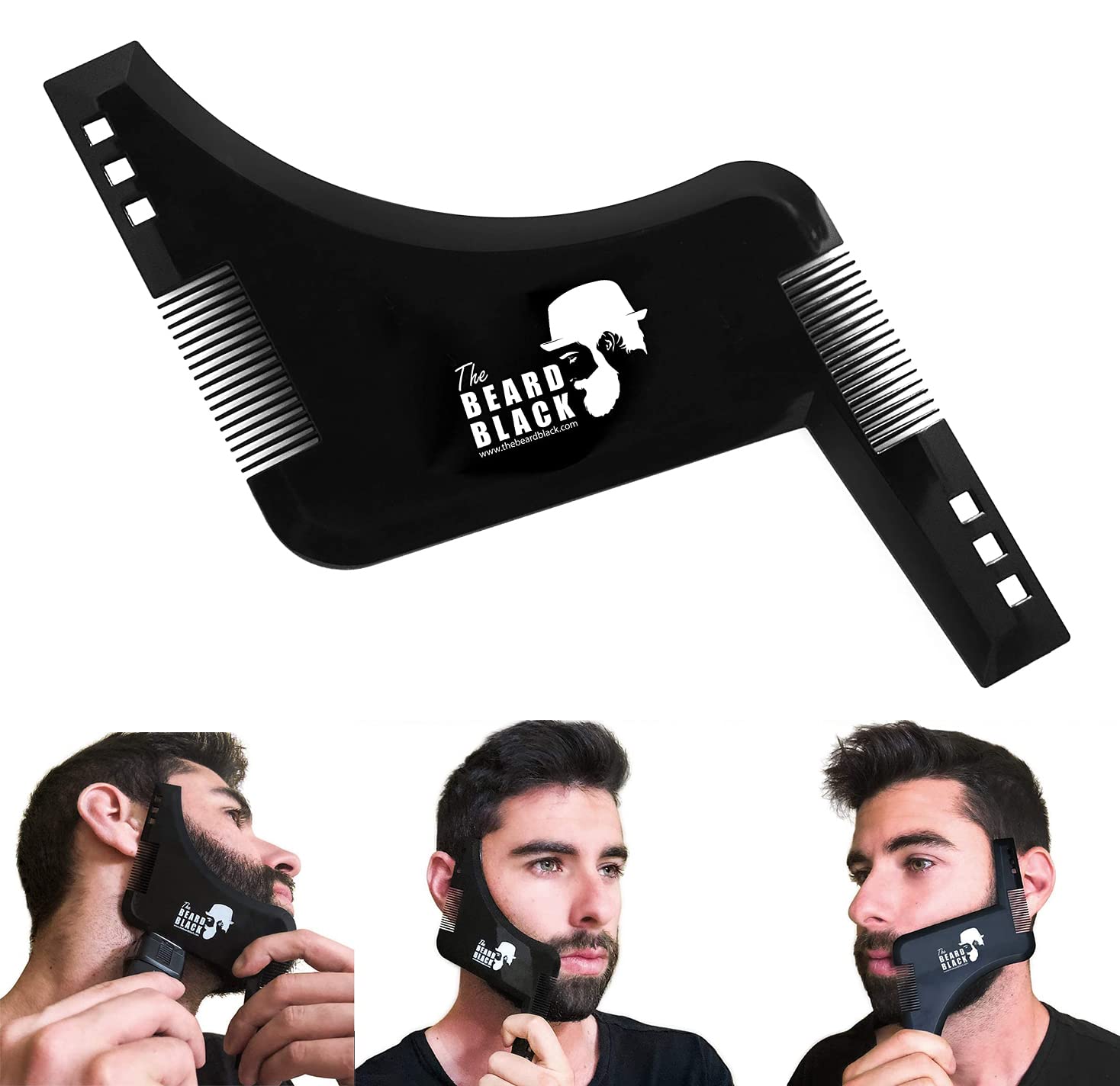 Algopix Similar Product 3 - The BEARD BLACK Beard Shaping  Styling