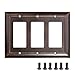 Algopix Similar Product 18 - Amazon Basics Triple Gang Light Switch