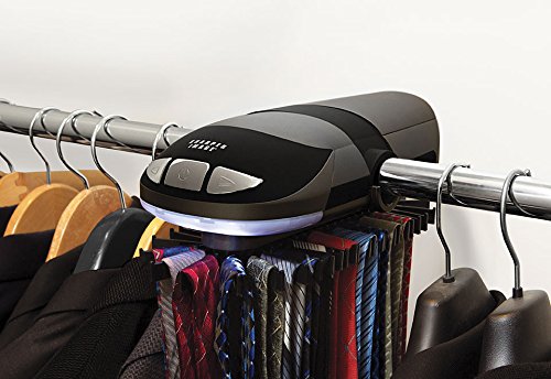 Algopix Similar Product 20 - SHARPER IMAGE Motorized Tie Rack