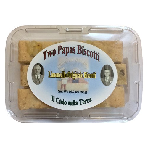 Algopix Similar Product 19 - TWO PAPAS BISCOTTI Biscotti Limoncello