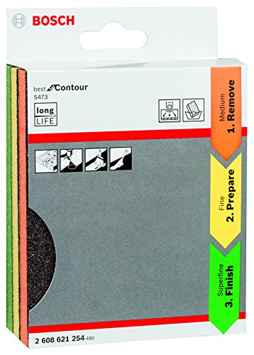 Algopix Similar Product 10 - Bosch Professional 3Piece Sanding
